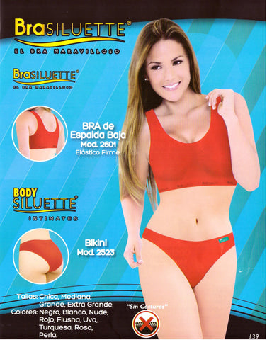 Faja Body Bikini Con Top Tecnología De Media Modelo 105 Body Siluette
